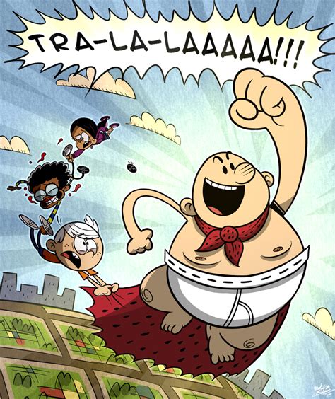 Captain Underpants the loud house